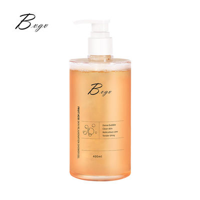 Gel bacteriano anti de restauración Rich Foaming Appricot Oil de la ducha de la piel