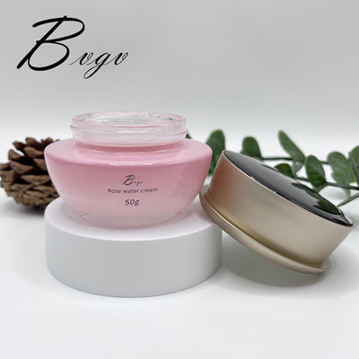 Certificado facial del SGS de la crema de cara de la vitamina C de la crema del aceite de la semilla de uva que blanquea