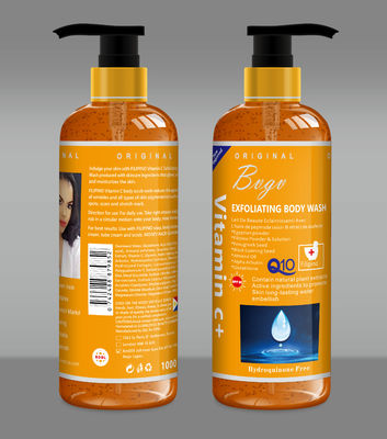 Gel de la ducha del balneario de Rose Perfume Scented Liquid Soap que brilla intensamente para Dull Skin