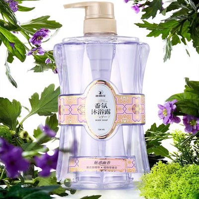 Gentlel polaco Lavendar Shower Gel Moisturising químico libera