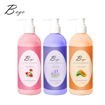 El gel natural de la ducha de la vitamina C aclara el lavado del cuerpo para Dull Uneven Skin