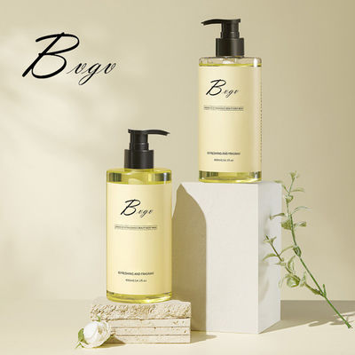 Despedregadora antibacteriana del poro del gel de la ducha de Rosemary Lemon Scented Body Wash