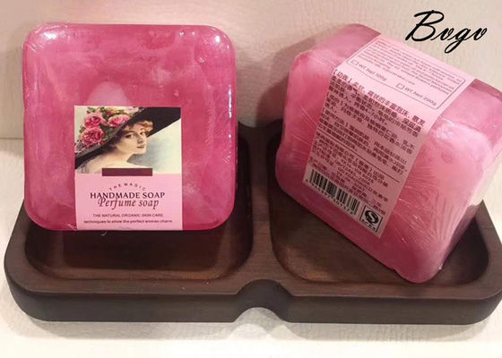 El aceite esencial del jabón de Sakura Flower Extract Luffa Scrub Exfoliating friega el jabón