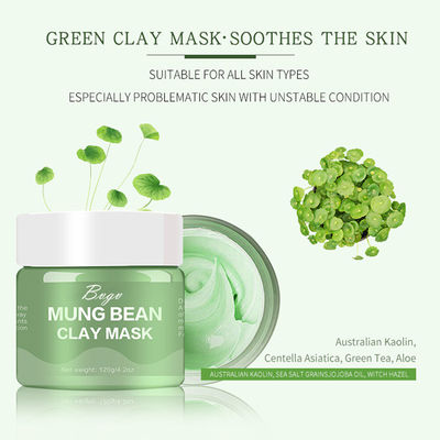 Máscara hidratante altamente de hidratación del fango de Clay Mask Mix Fruit Extract de la cara